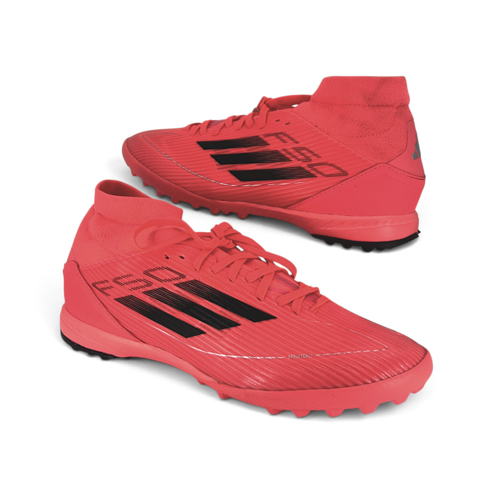adidas F50 League Women’s 9 Turbo Mid-Cut Turf Soccer Shoes
